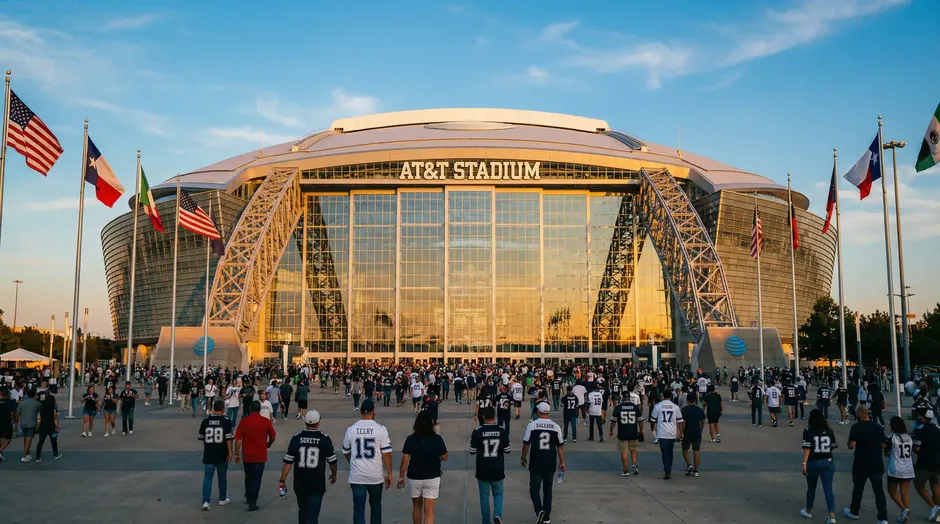 AT&T Stadium v Arlingtone pri Dallase, dejisko semifinále MS 2026