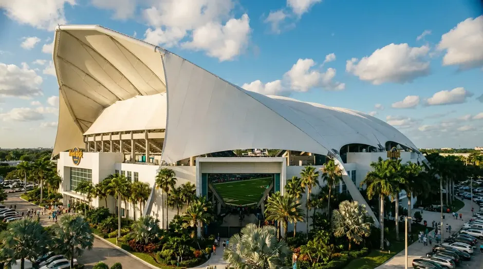 Hard Rock Stadium v Miami Gardens, Florida — dejisko zápasov MS 2026