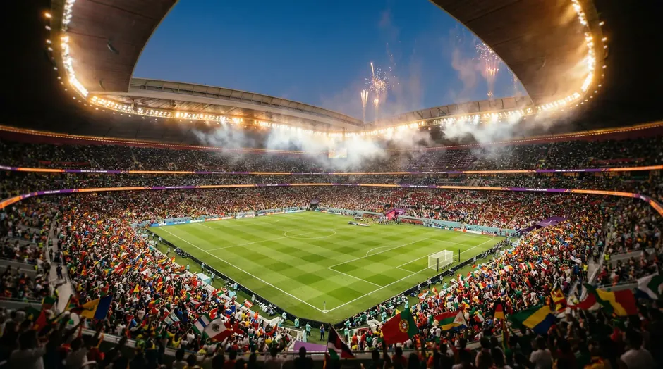 Pohľad na štadión pripravený na MS vo futbale 2026