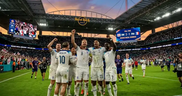 Desať gólov v Miami. Anglicko zdolalo Francúzsko 6:4 v najdramatickejšom zápase turnaja